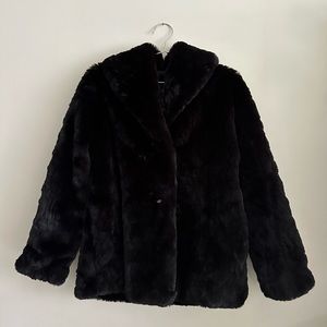 Zara faux fur coat